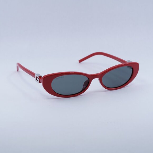 ?️ New Gucci GG1680S 005 Sunglasses - Red Frame, Smoke Lenses main image 8